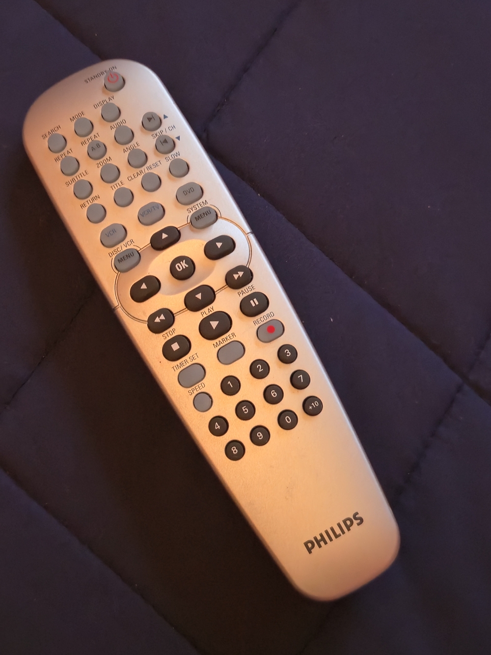 PHILIPS DVD VCR Remote Control